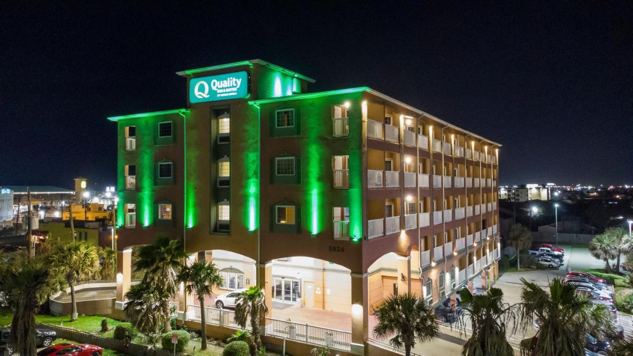Quality Inn & Suites Galveston - Beachfront Exterior foto